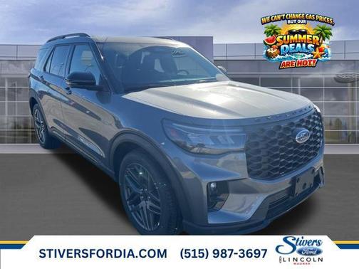 Carbonized Gray Metallic 2026 Ford Explorer ST