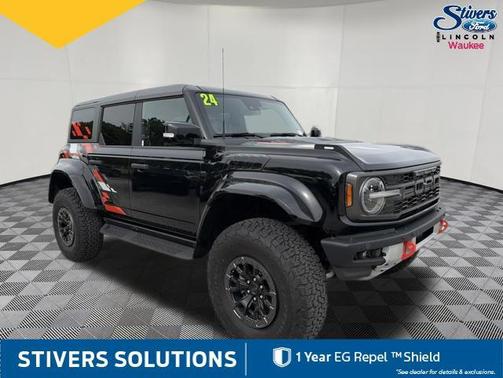 Shadow Black 2024 Ford Bronco Raptor