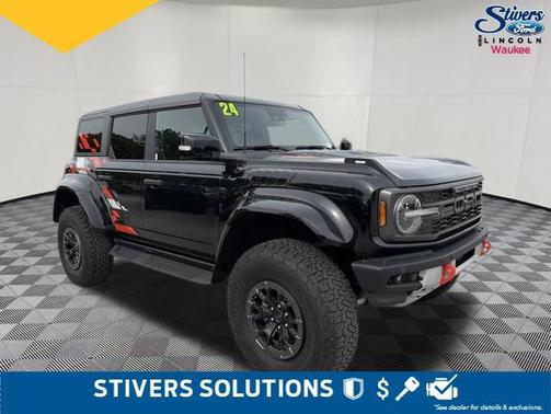 Shadow Black 2024 Ford Bronco Raptor
