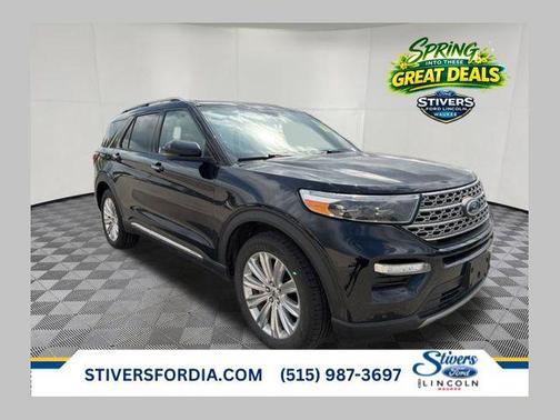 Agate Black Metallic 2021 Ford Explorer Limited