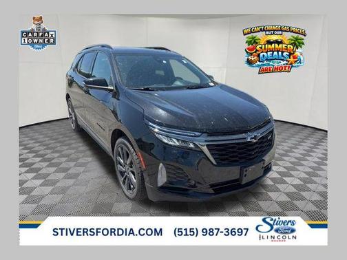 Mosaic Black Metallic 2022 Chevrolet Equinox AWD RS