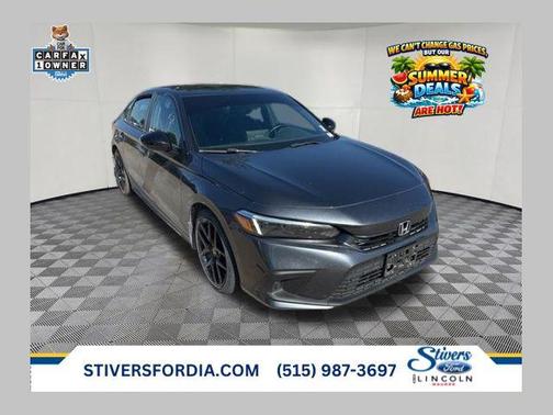 Crystal Black Pearl 2022 Honda Civic Sport
