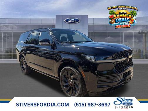 Infinite Black Metallic Clearcoat 2026 Lincoln Navigator Reserve