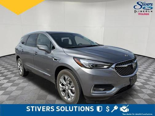 Satin Steel Metallic 2018 Buick Enclave Avenir