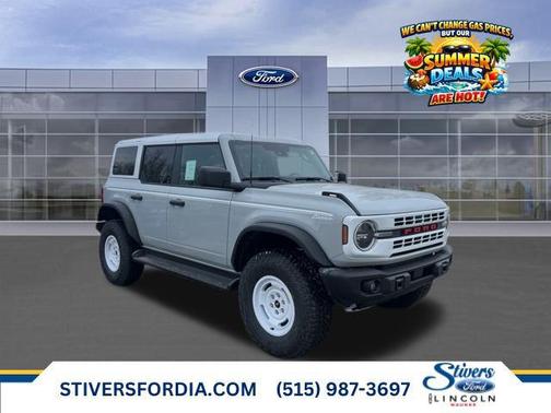 Avalanche Gray 2026 Ford Bronco Heritage Edition
