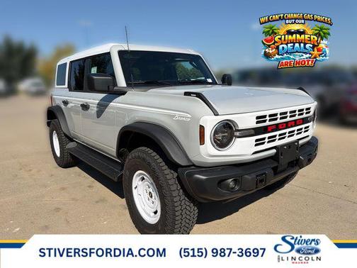 Avalanche Gray 2026 Ford Bronco Heritage Edition