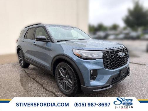 Vapor Blue Metallic 2026 Ford Explorer ST