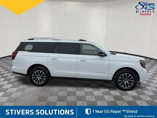 Oxford White 2025 Ford Expedition Max Platinum