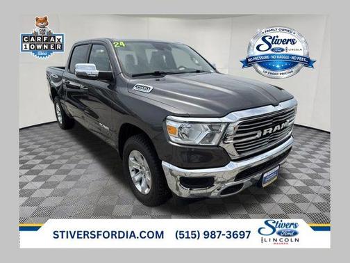 Granite Crystal Metallic Clearcoat 2024 RAM 1500 Laramie