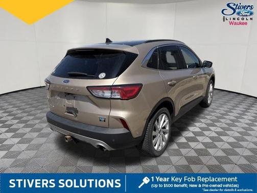 Desert Gold Metallic 2021 Ford Escape Titanium