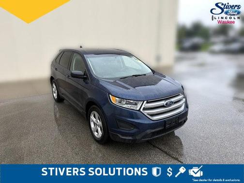 Blue Jeans Metallic 2017 Ford Edge SE