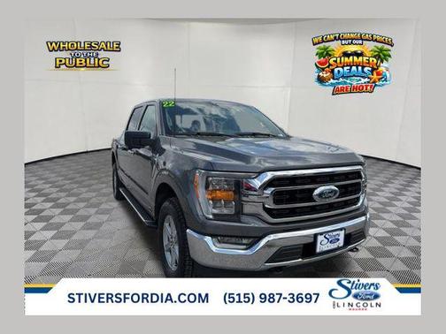 Carbonized Gray Metallic 2022 Ford F-150 XLT