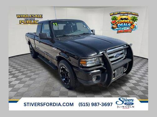 Black 2011 Ford Ranger XLT