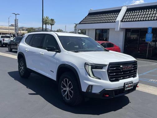 Summit White 2026 GMC Acadia AT4 AWD