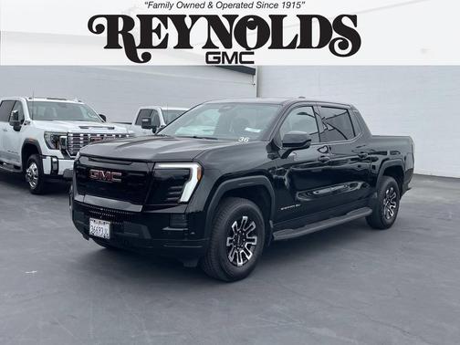 Onyx Black 2026 GMC Sierra EV Standard Range Elevation