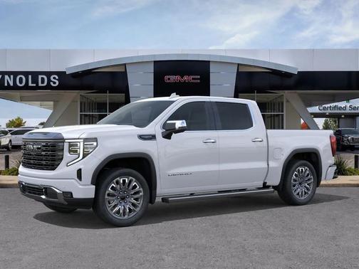 Glacier White Tricoat 2026 GMC Sierra 1500 Denali Ultimate