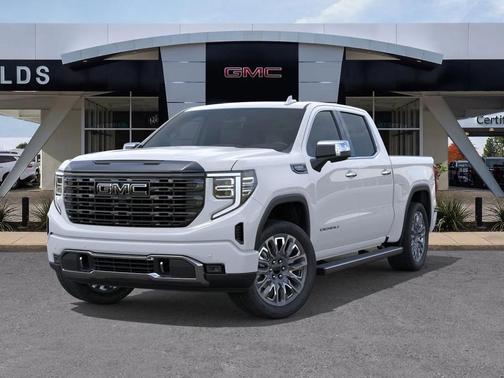Glacier White Tricoat 2026 GMC Sierra 1500 Denali Ultimate