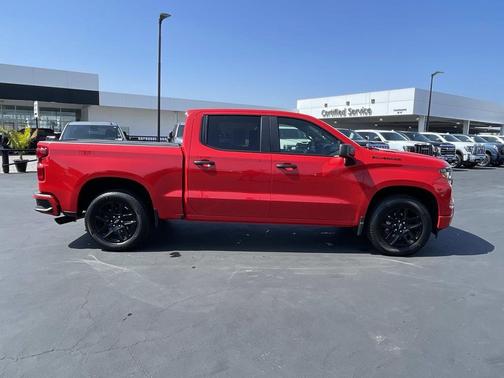 Red Hot 2025 Chevrolet Silverado 1500 Custom
