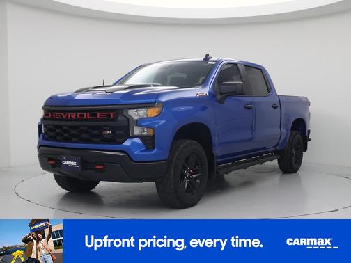 Blue 2023 Chevrolet Silverado 1500 Custom Trail Boss