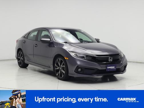 Gray 2019 Honda Civic Sport