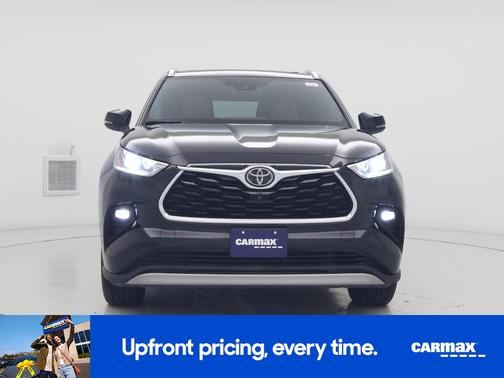 Black 2021 Toyota Highlander Platinum