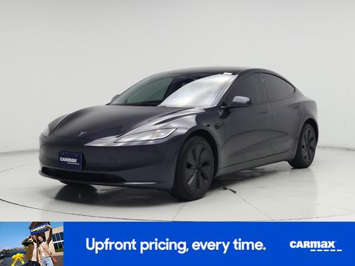 Gray 2025 Tesla Model 3 Long Range