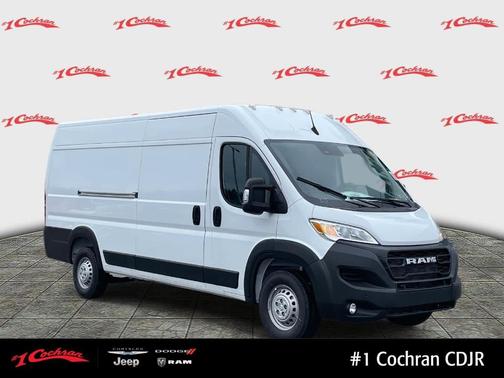 Bright White Clearcoat 2024 RAM ProMaster 3500 High Roof