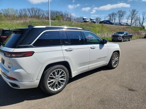 Bright White Clearcoat 2023 Jeep Grand Cherokee Summit