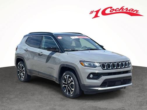 Sting Gray Clearcoat 2023 Jeep Compass Limited