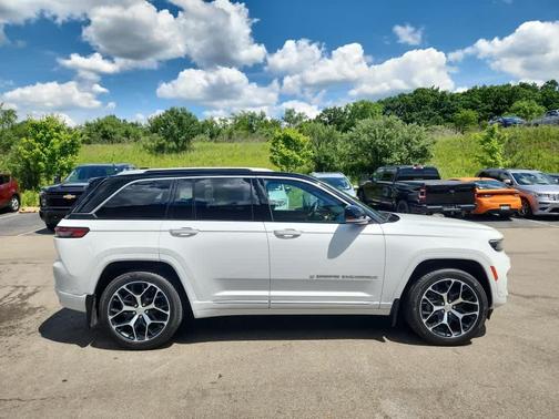 Bright White Clearcoat 2023 Jeep Grand Cherokee Summit
