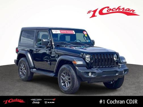 Black Clearcoat 2024 Jeep Wrangler Sport