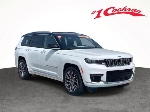 Bright White Clearcoat 2021 Jeep Grand Cherokee L Summit