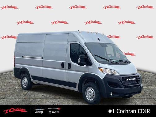 Bright Silver Clearcoat Metallic 2026 RAM ProMaster 2500 High Roof