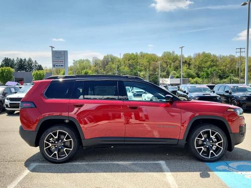 Red 2026 Jeep Cherokee Overland