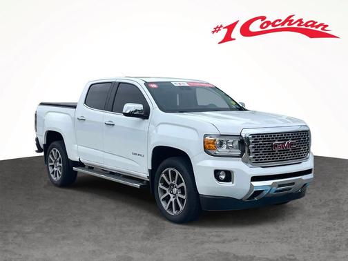 Summit White 2019 GMC Canyon Denali