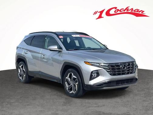 Shimmering Silver 2023 Hyundai TUCSON Limited