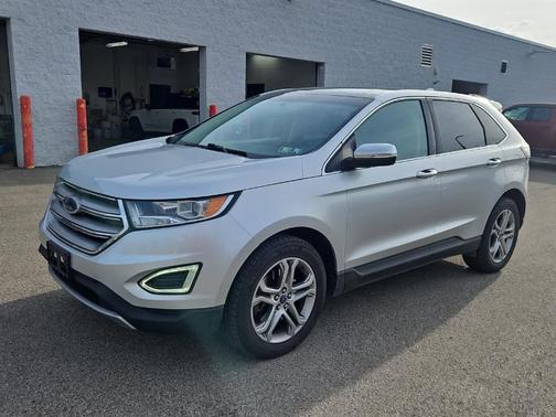 Ingot Silver 2016 Ford Edge Titanium