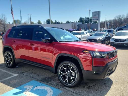 Red 2026 Jeep Cherokee Overland