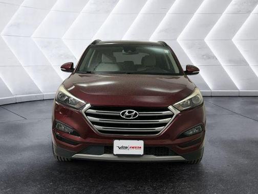 Red 2017 Hyundai TUCSON Limited
