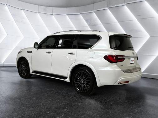 Moonstone White 2023 INFINITI QX80 SENSORY AWD