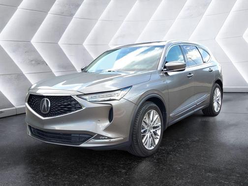 Liquid Carbon Metallic 2023 Acura MDX Advance Package