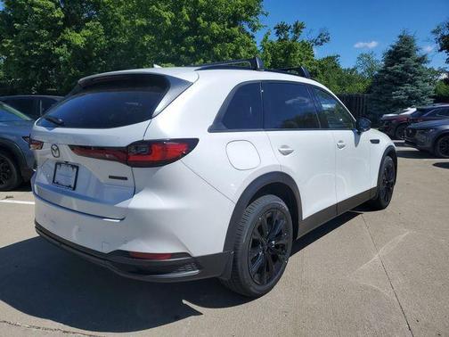 Rhodium White Premium 2026 Mazda CX-90 PHEV Premium Sport