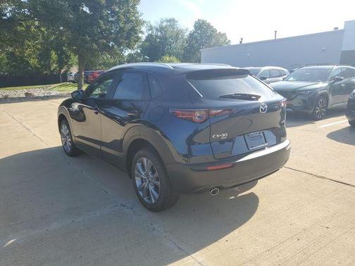 Deep Crystal Blue Mica 2026 Mazda CX-30 Preferred