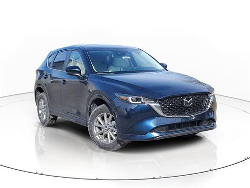 Deep Crystal Blue Mica 2025 Mazda CX-5 2.5 S Preferred Package SUV