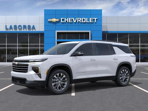 Summit White 2026 Chevrolet Traverse LT