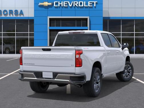 Summit White 2026 Chevrolet Silverado 1500 LT