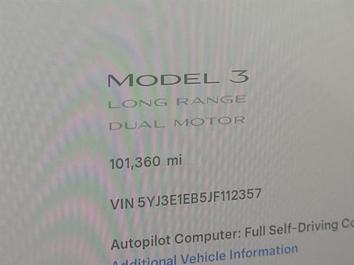 2018 Tesla Model 3 Long Range