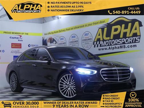 Rubellite Red Metallic 2023 Mercedes-Benz S-Class 4MATIC