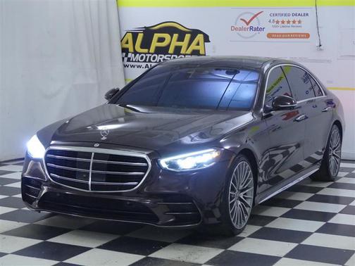 Rubellite Red Metallic 2023 Mercedes-Benz S-Class 4MATIC