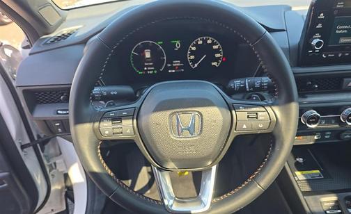 Platinum White Pearl 2025 Honda CR-V Hybrid Sport AWD